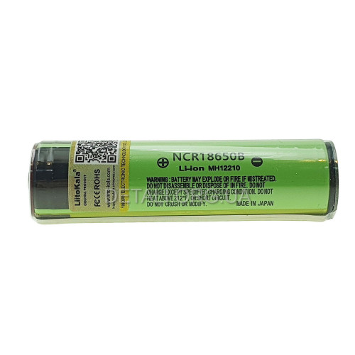 Акумулятор Li-Ion LiitoKala Lii 34B PCB 3.7V 3400mAh NCR18650B (d19 h68) із захистом 5А оригінал