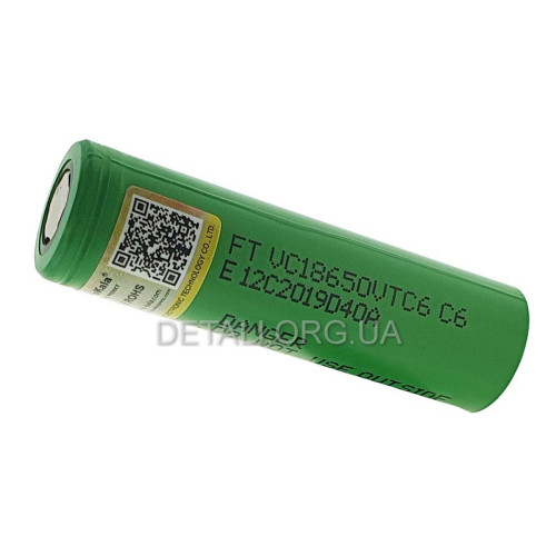 Аккумулятор 18650 LiitoKala VTC6 3000mAh высокотоковый 30А Li-ion оригинал
