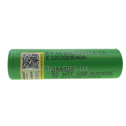 Аккумулятор 18650 LiitoKala VTC6 3000mAh высокотоковый 30А Li-ion оригинал