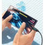 Кабель USB-A to Type-C Essager Display 100W "6A" (ES-XCT-YD01)
