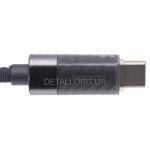 Кабель Toocki Fast Charging (Type-C to Type-C) Display 100W