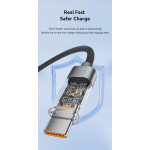 Кабель Toocki Fast Charging (Type-C to Type-C) Display 100W