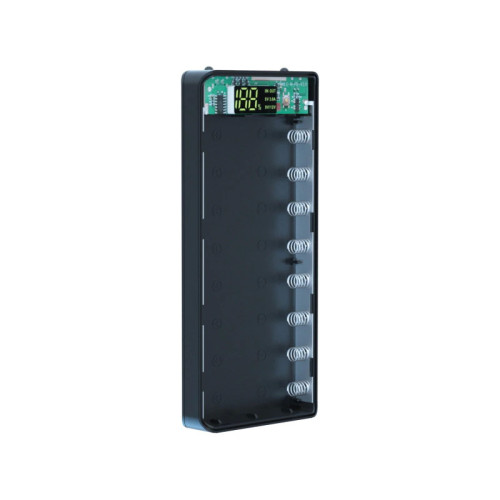 Powerbank QC3.0 корпус повербанка з контролером PD на 8 акумуляторів