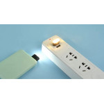 Світлодіодний універсальний міні-ліхтарик USB 5V білий (1шт)