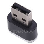 Світлодіодний універсальний міні-ліхтарик USB 5V білий (1шт)