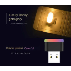 Cветодиодный универсальный мини-фонарик USB 5V RGB (1шт) 2