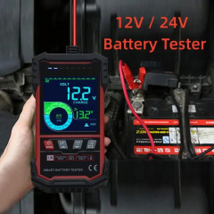 Тестер акумуляторних батарей ToolTop ET2201 12 В/24 В 3-250 А/год. 2