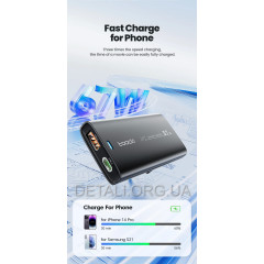 Зарядний пристрій Tooki TCT67-16 67 Вт, 1 USB-A + 1 USB-C PD QC 2