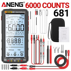 Мультиметр цифровий ANENG 681 CAT III-600/CAT II-1000В (Black) 2