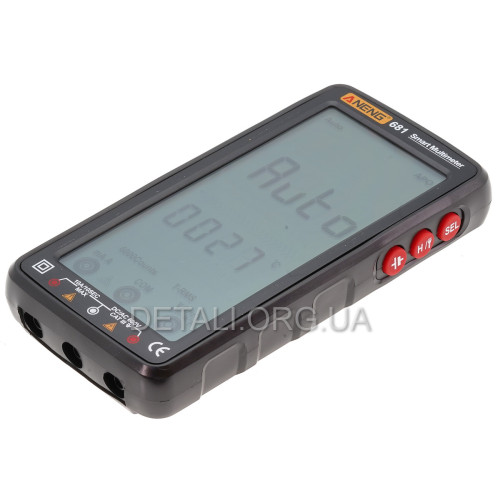Мультиметр цифровий ANENG 681 CAT III-600/CAT II-1000В (Black)
