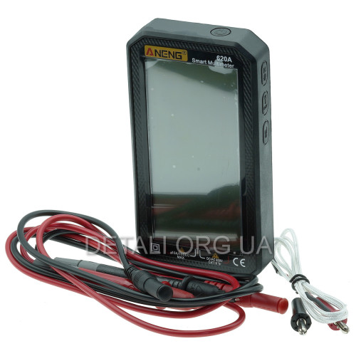 Мультиметр цифровий ANENG 620A 6000 (Black) з автоматичним вибором діапазону вимірювань