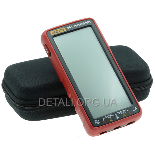 Мультиметр цифровой ANENG 681 CAT III-600В/CAT II-1000В (red)