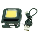 Фонарик - брелок COB Type-C 800Lm пластик