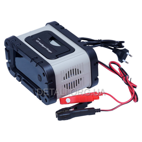 Імпульсний зарядний пристрій E-Fast TK-400 12V 6A з дисплеєм Black-Grey