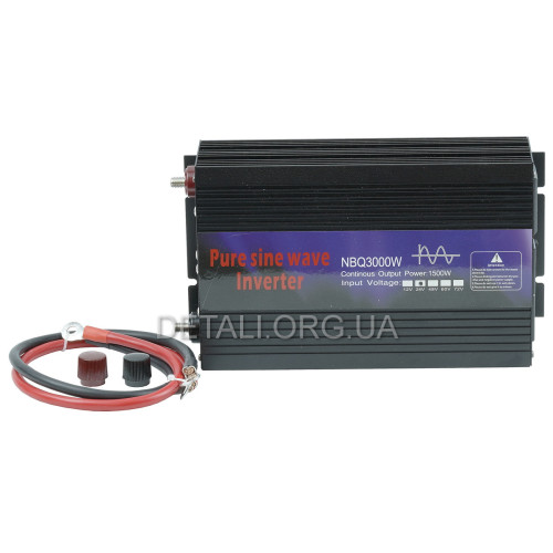 Инвертор преобразователь напряжения 24V / 3000W / 50Hz