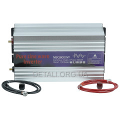 Інвертор перетворювач напруги 24V / 6000W / 50Hz