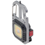 Фонарик - брелок  W5138 COB Type-C с насадками Metal