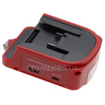 Адаптер переходник WTL-CP (ЗУ) USB/Type-C с фонариком для аккумуляторов Einhell 18В