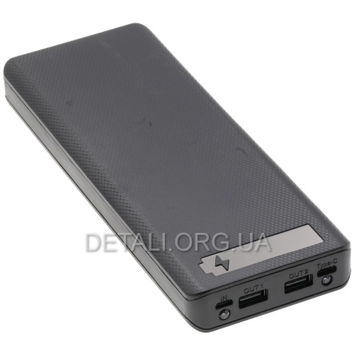 Powerbank QC3.0 корпус повербанка з контролером PD на 10 акумуляторів