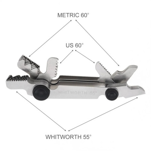 Резьбомер метрический Whiteworth UN 58шт (0.25-6.0)
