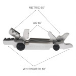 Резьбомер метрический Whiteworth UN 58шт (0.25-6.0)