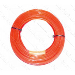 Леска косильная для триммера Husqvarna 3.0 / 48м Quadra Donut Red оригинал 5908464-05