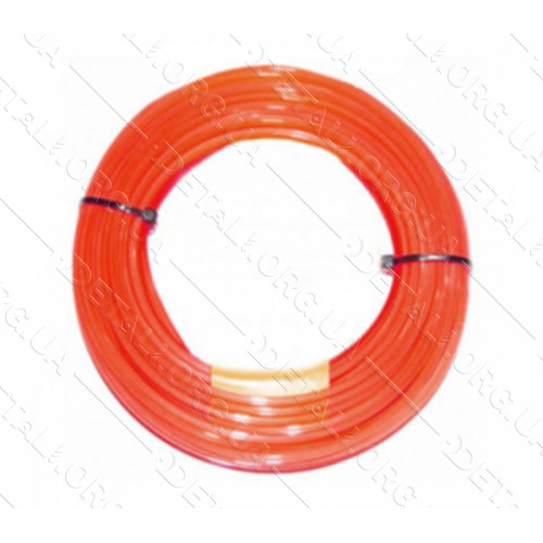 Леска косильная для триммера Husqvarna 3.0 / 48м Quadra Donut Red оригинал 5908464-05