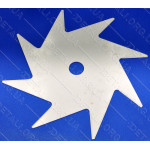 Ніж - диск для мотокоси 8-ми променевою 8T d25, 2*250