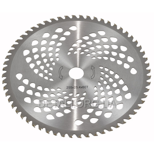 Нож триммера 60-T победит (D255x25,4) облегченный