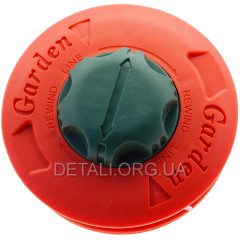 Шпуля триммера Garden автомат М10*1,25 D139 (оранжевая) 2