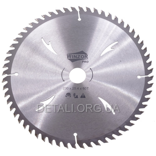 Нож триммера 60-T победит (D230x25,4) WINZOR LV PRO