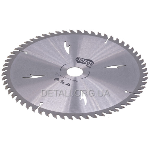 Нож триммера 60-T победит (D230x25,4) WINZOR LV PRO