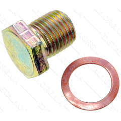 Болт слива масла мотоблок 175N/180N (7/9Hp) (L20mm/d14mm)