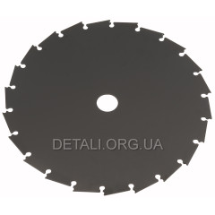 Нож триммера 24-T (D255x25,4) под напильник 2