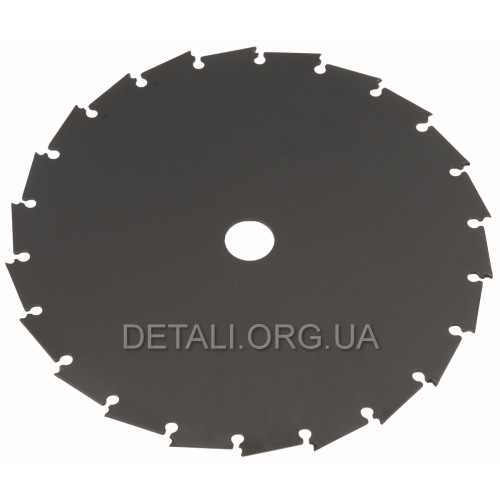 Ніж - диск для мотокоси 24T d25,4*255*1,6