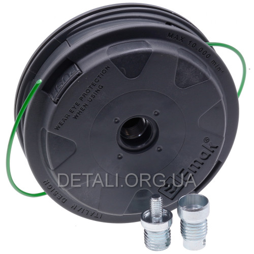 Шпуля тримера Oleo-Mac Tap&Go D130/M8*1.25 LHM / M10*1.25 LHF оригінал 61459100