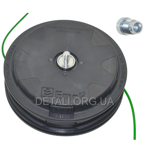 Шпуля триммера Oleo-Mac Tap&Go D130/M8*1.25 LHM / M10*1.25 LHF оригинал 61459100