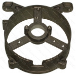 Сідло - кришка статора(ліва) бензогенератора(d150 mm 1-2 кВт) JIANTA