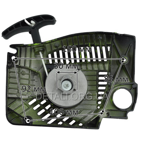 Стартер бензопилы GoodLuck 5800, Craft-tec CT-5000