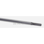 Вал мотокосы 5,2x7T d-8mm L-1530mm
