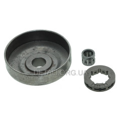 Чашка сцепления бензопилы Husqvarna 236/240 D14*63*67 с венцом 325-7 Winzor 2