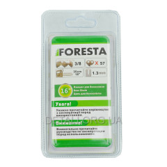 Ланцюг 57 ланок (28 зубів) Foresta крок 3/8 2