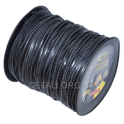 Леска косильная режущий зуб d3 мм 5 LB (252 м)