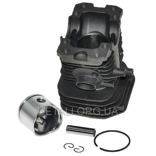 Поршневая бензопилы в сборе Husqvarna 142 черная аналог 5300699-41 (d40 d пальца 10 мм)