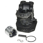 Поршневая бензопилы в сборе Husqvarna 142 черная аналог 5300699-41 (d40 d пальца 10 мм)