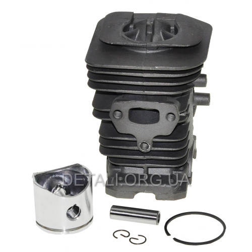 Поршневая бензопилы в сборе Husqvarna 142 черная аналог 5300699-41 (d40 d пальца 10 мм)