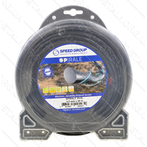 Ліска тримера Oleo-Mac Spirale Black (4,5мм*20м / спіраль) оригінал