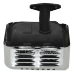 Глушник мотоблок 168F(6,5Hp) хром