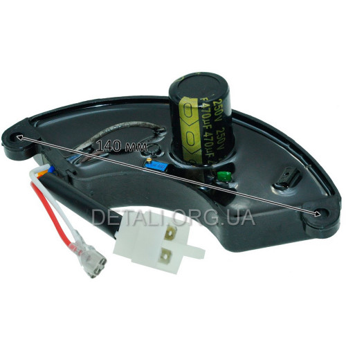 AVR регулятор напряжения генератора 188F 220V (470мкф 250V) 4-6 квт (пластик)