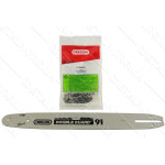 Шина OREGON 160SDEA041 DOUBLEGUARD, 40см(16"), паз 1,3мм(0,50"), крок 3/8"